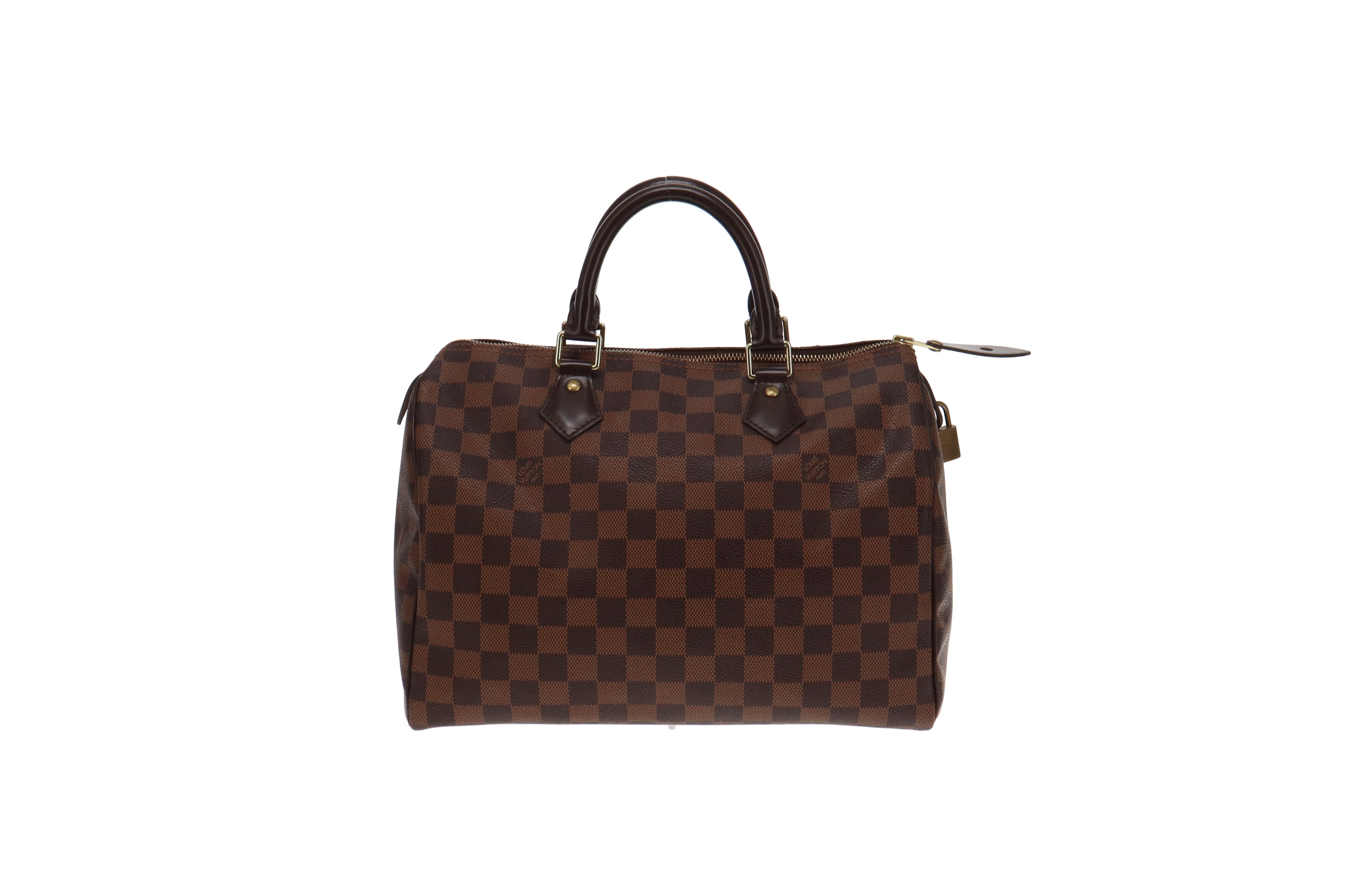 Louis Vuitton Speedy 30 Damier Ebene AA0196 (Hotstamped DM