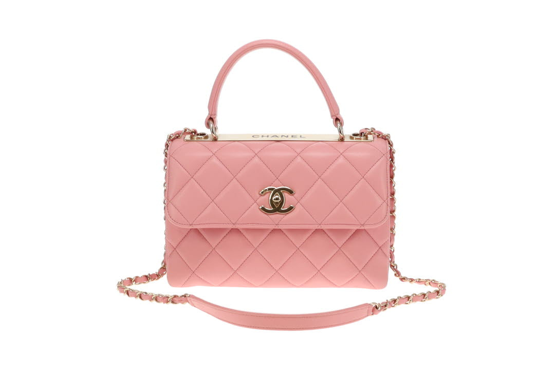 Chanel Baby Pink and GHW Small Trendy CC 2019 Designer Exchange Ltd