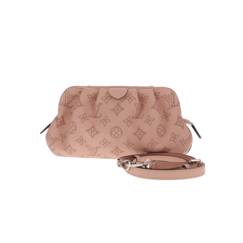 Louis Vuitton Scala Pouch Bag Mahina Leather Mini Pink 1177865
