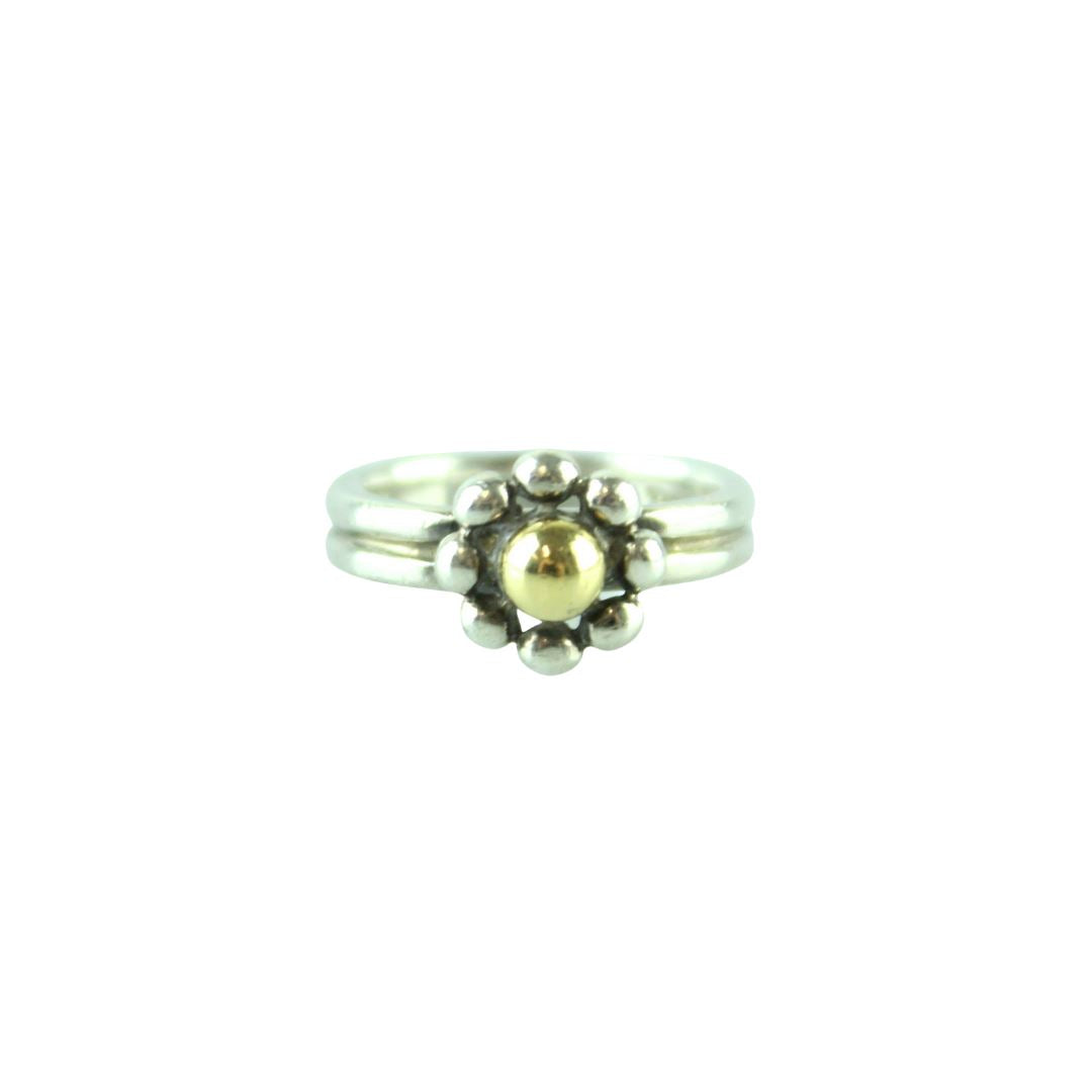 Tiffany flower ring on sale silver