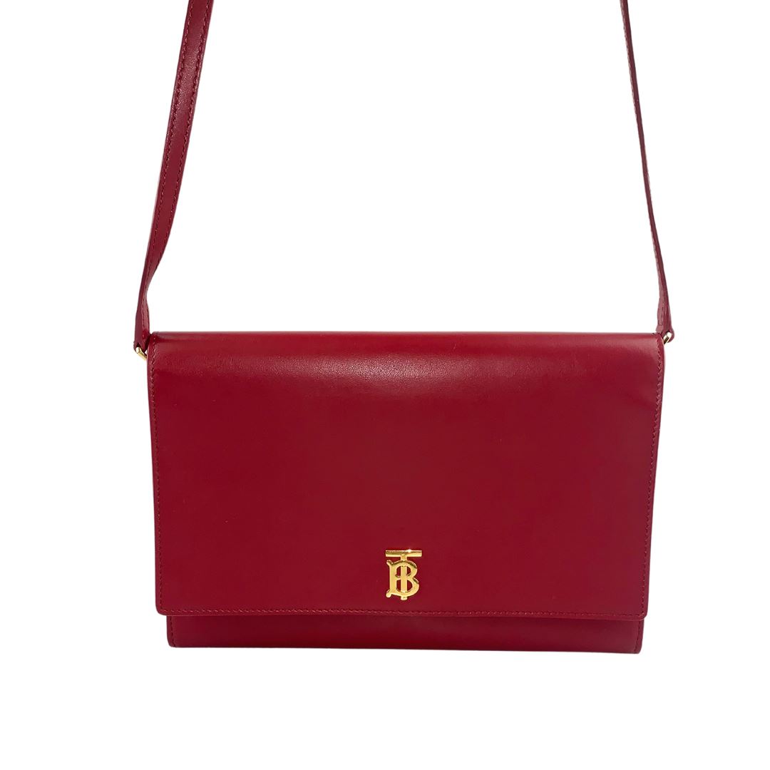 Monogram hotsell leather handbags