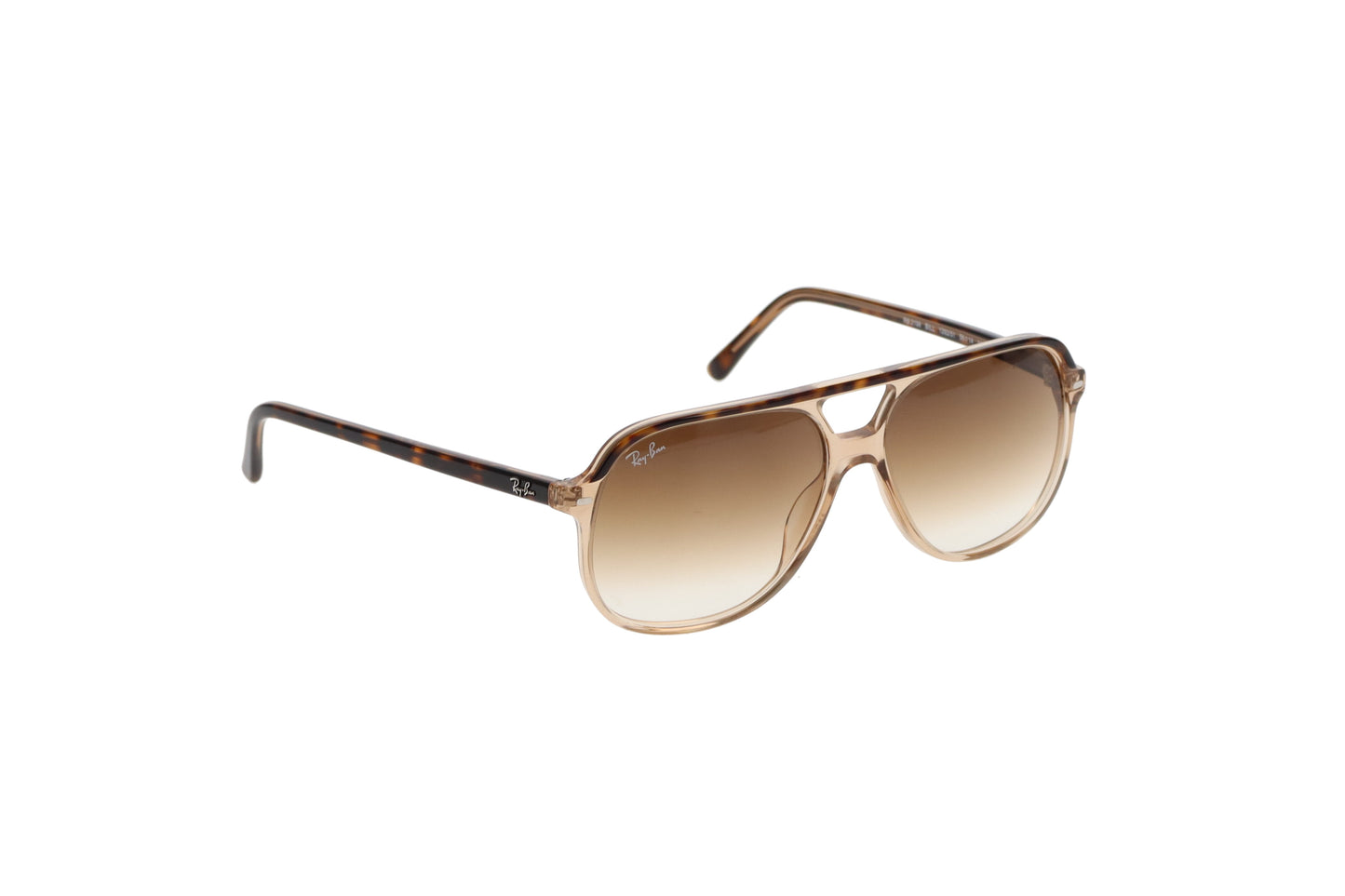 Ray-Ban Havana and Transparent Brown Bill Sunglasses RB2198