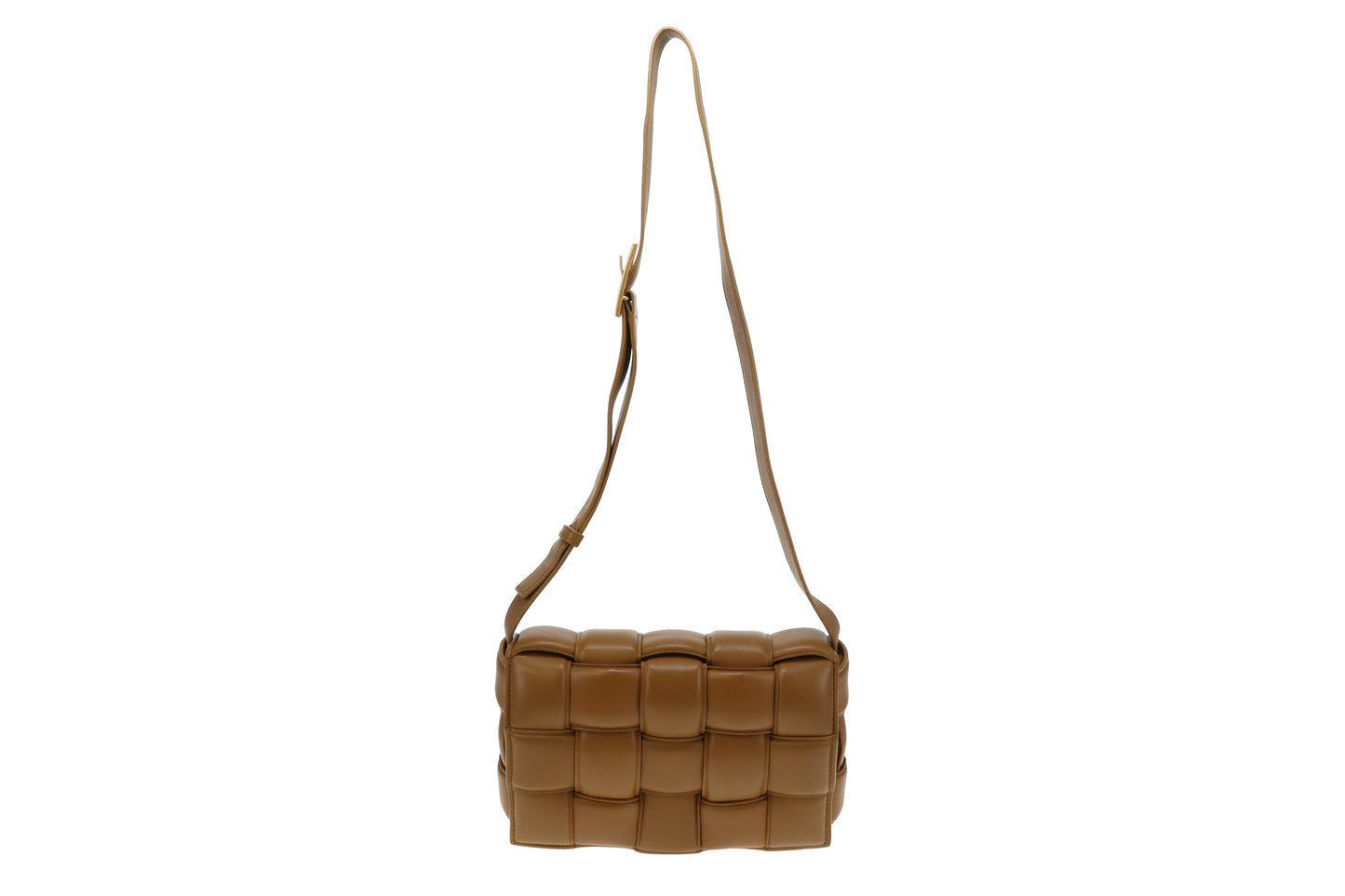 Bottega Veneta Khaki Padded Cassette Shoulder Bag