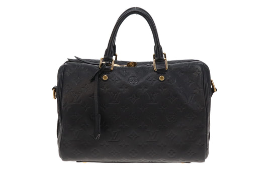 Louis Vuitton Marine Empreinte Speedy 30 Bandouliere SP2123 - 2013 (missing long strap)