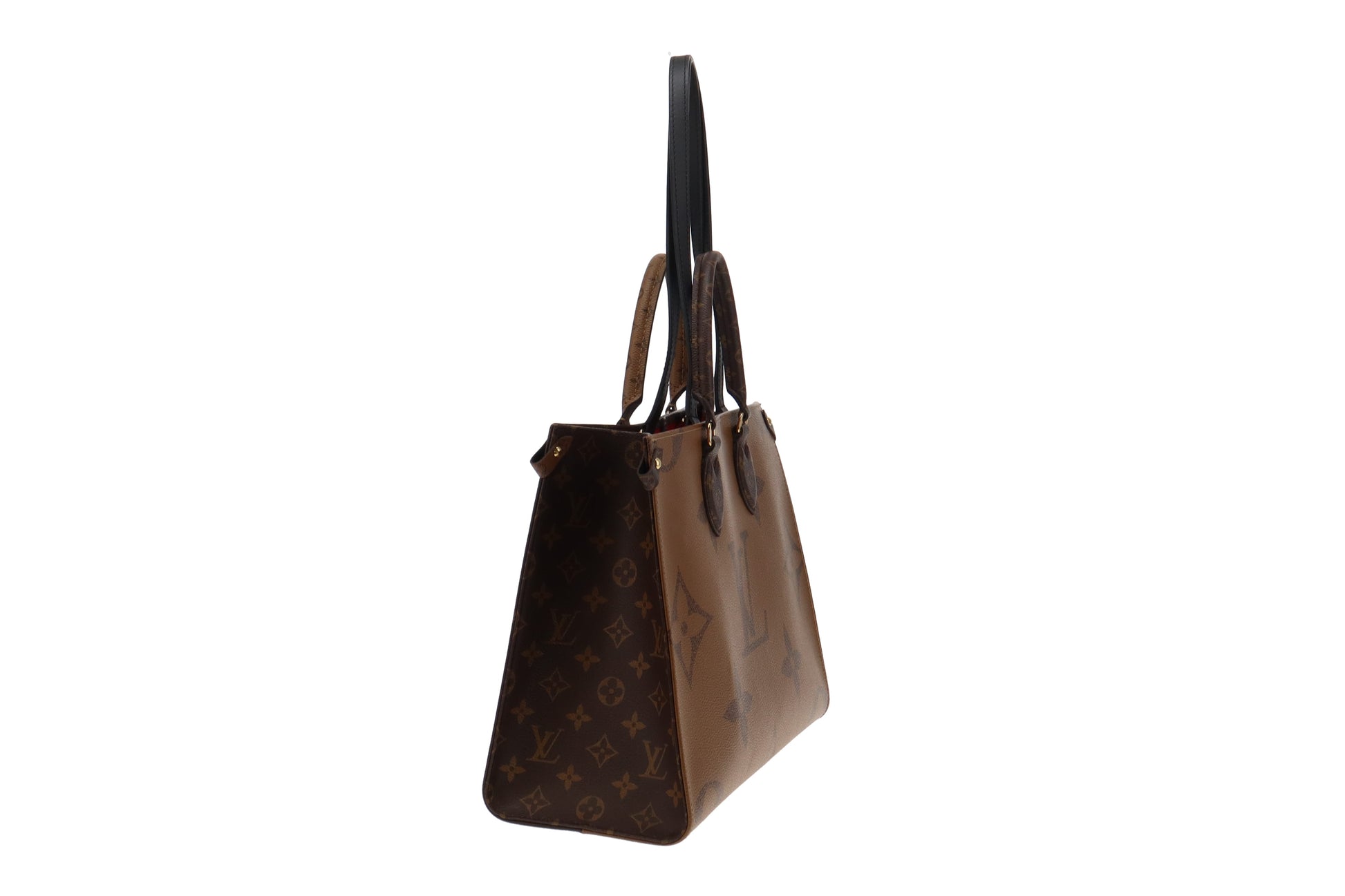 Authentic Louis Vuitton Giant Reverse Monogram Onthego MM Tote M44576