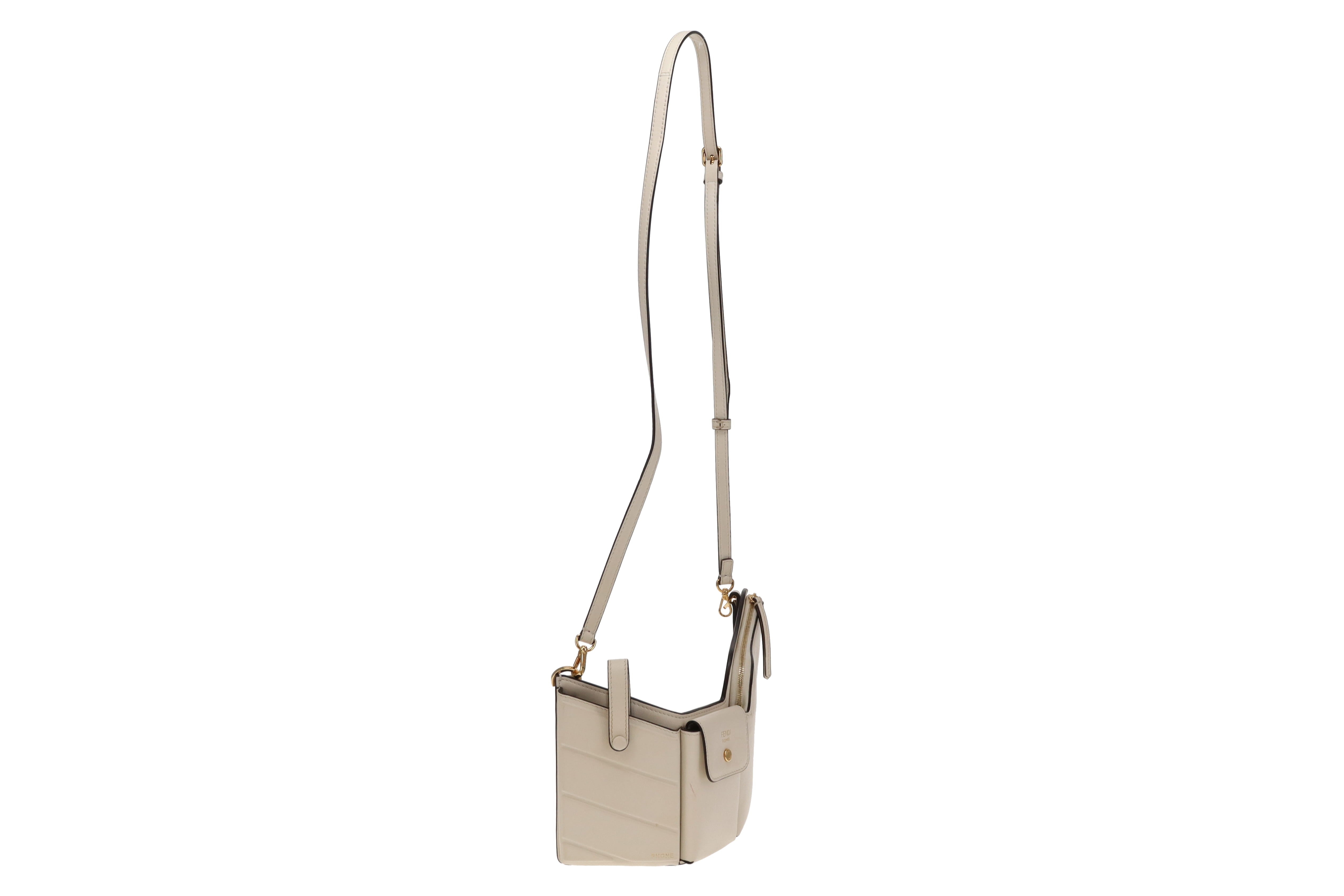 Fendi white crossbody bag on sale