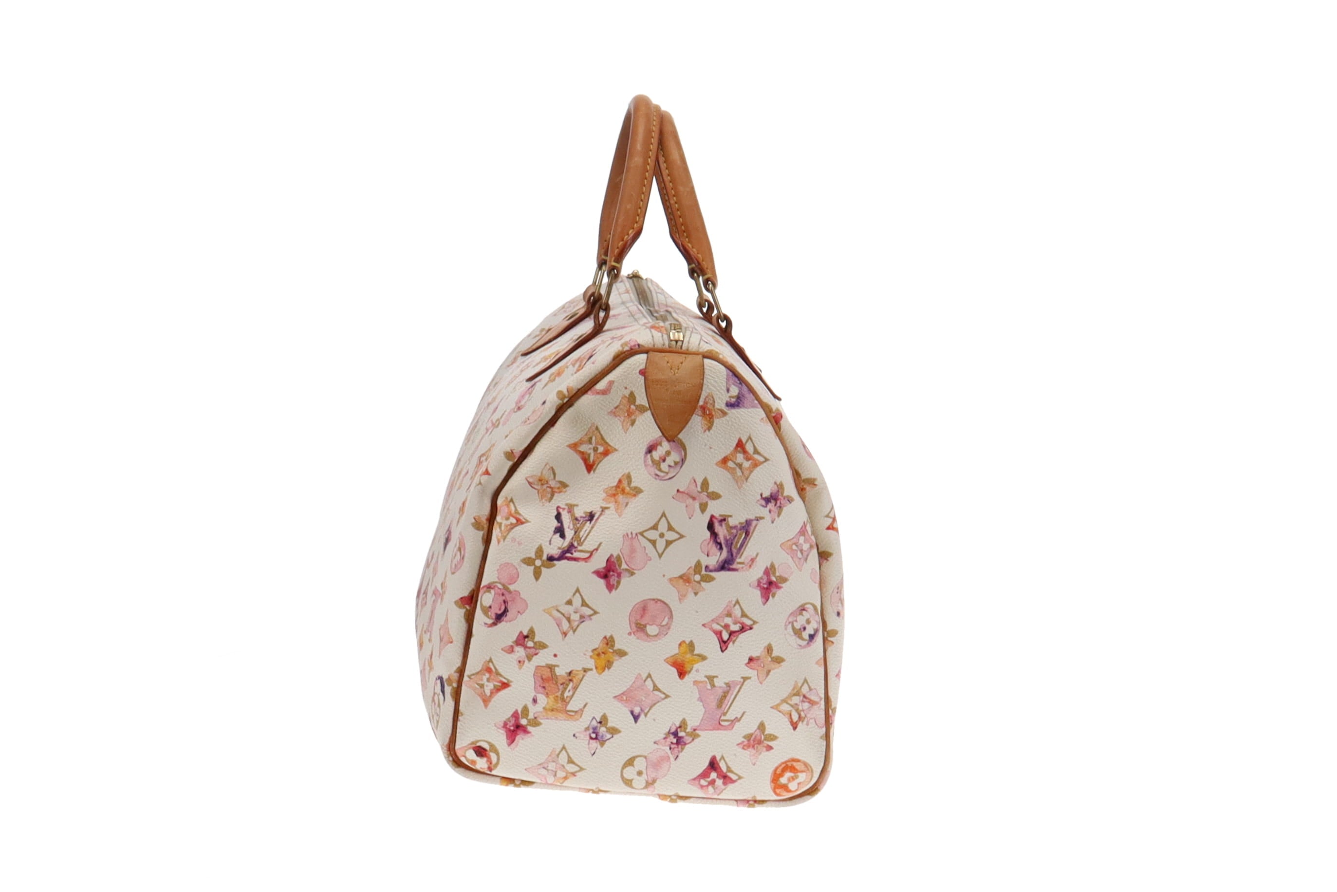 Lv watercolor speedy hot sale