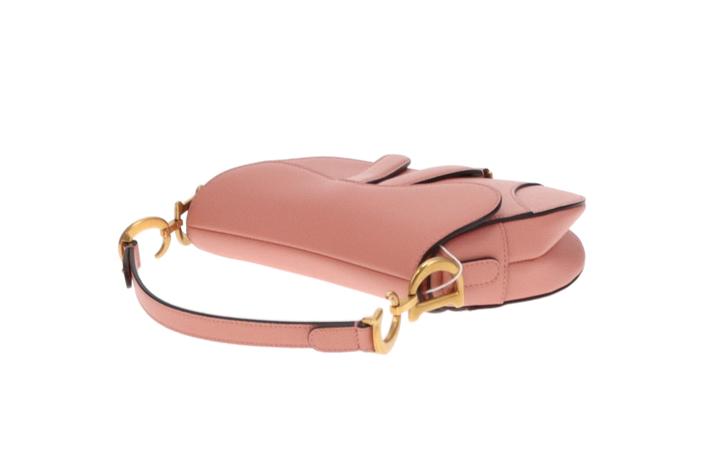 Dior Pink Leather Mini Saddle Bag GH