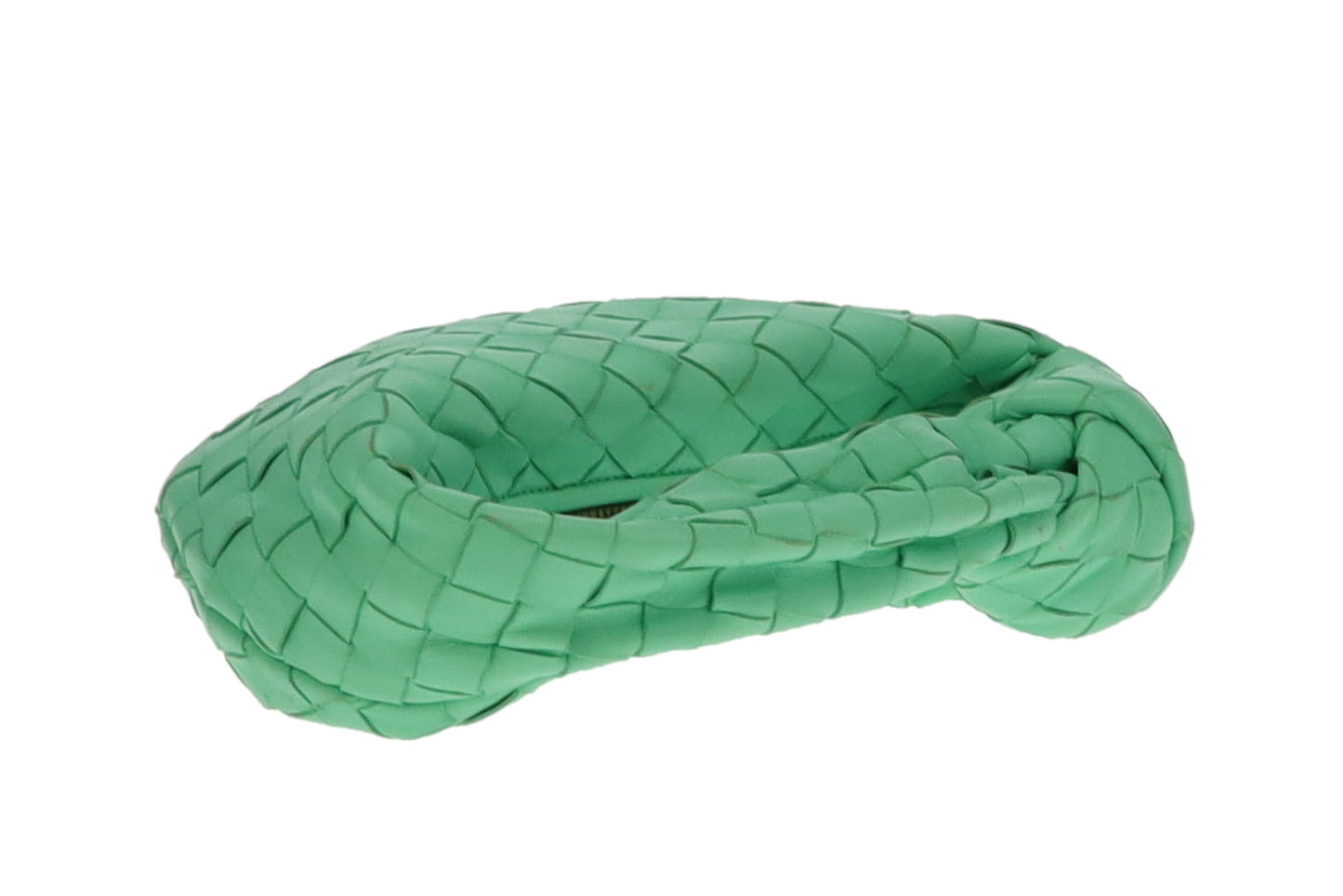 Bottega Veneta Mint Green Intrecciato Mini Jodie