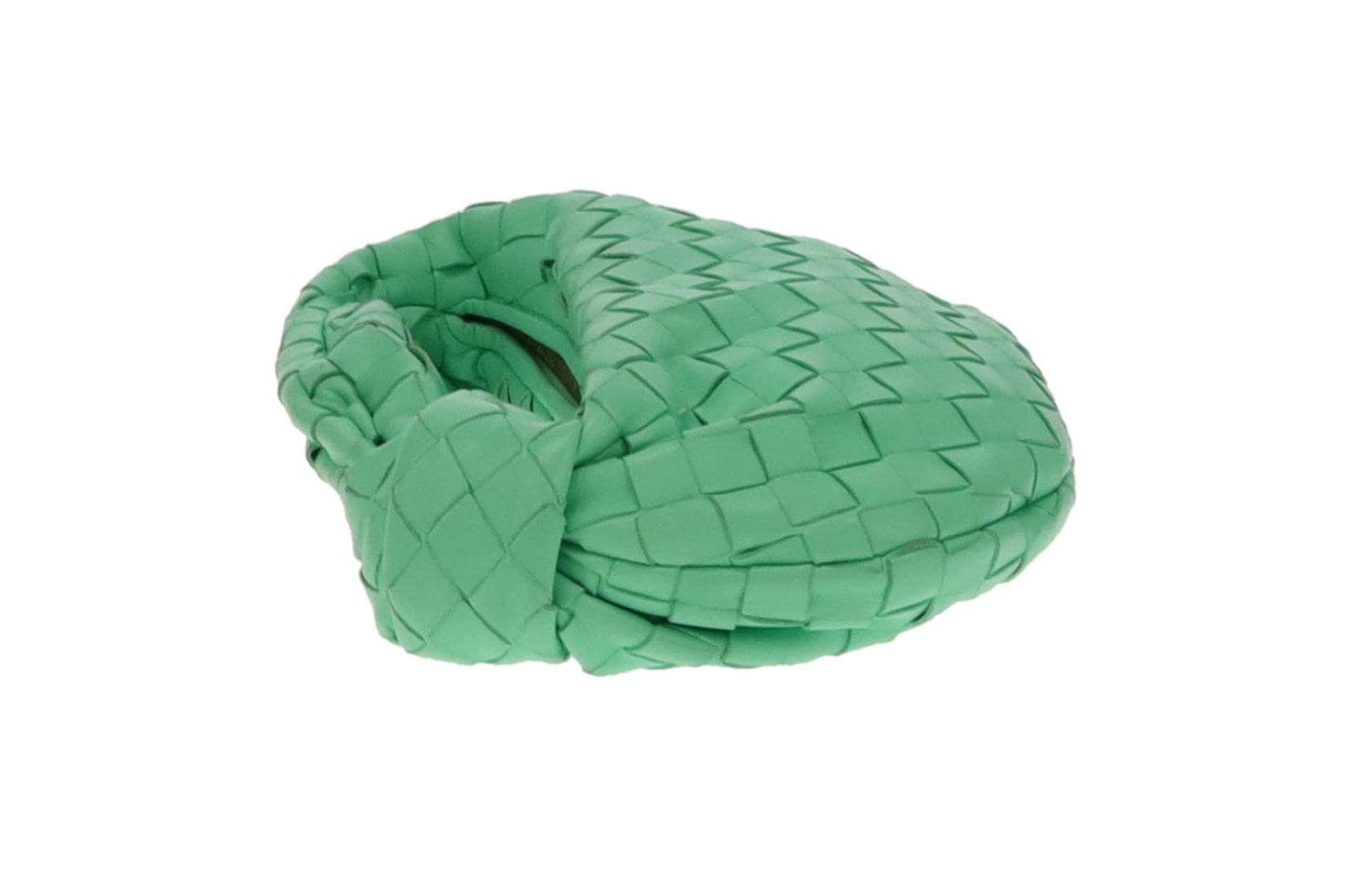 Bottega Veneta Mint Green Intrecciato Mini Jodie