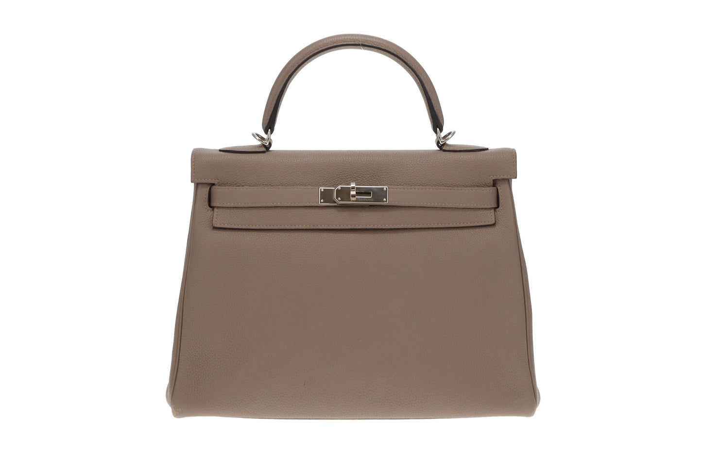 Hermes Kelly 32 Retourne Veau Togo Gris Asphalte Palladium Hardware 2018