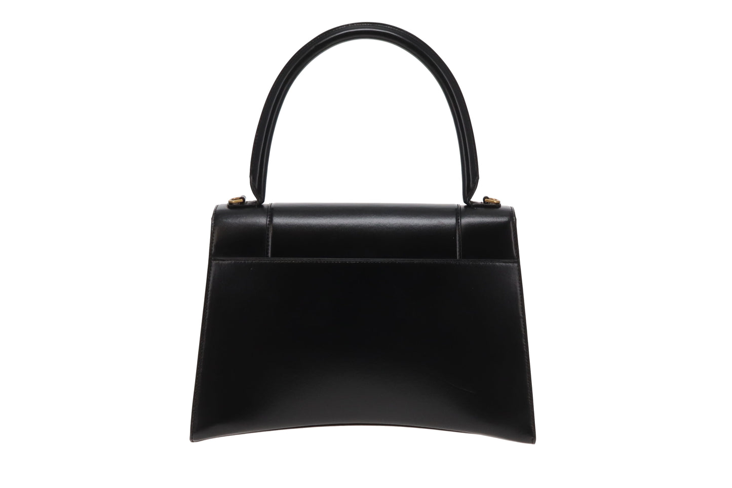 Balenciaga Black Leather Large Hourglass Bag