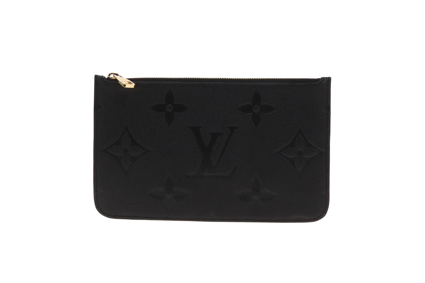 Louis Vuitton Classic Black Empreinte Neverfull Pochette