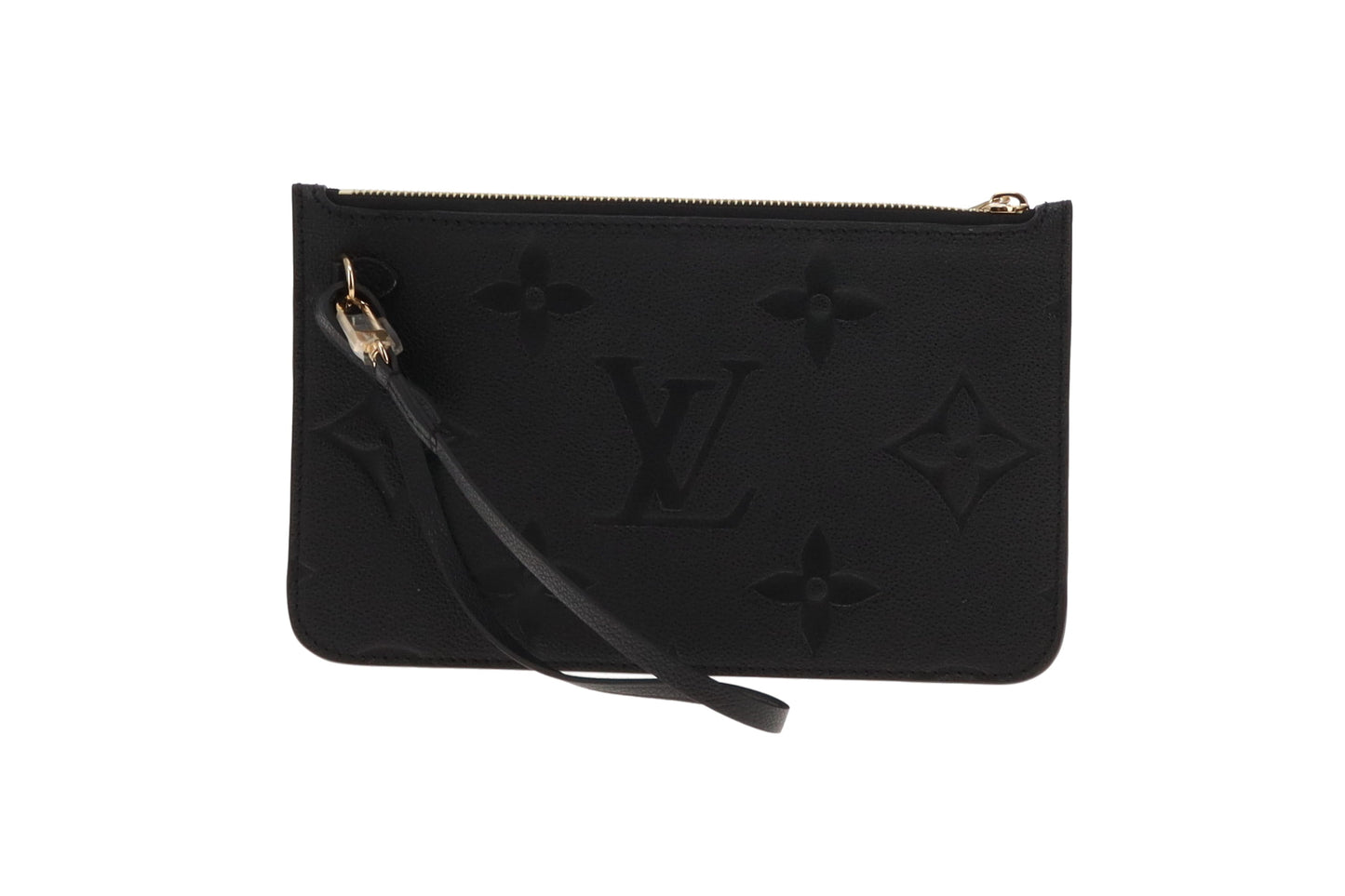 Louis Vuitton Classic Black Empreinte Neverfull Pochette