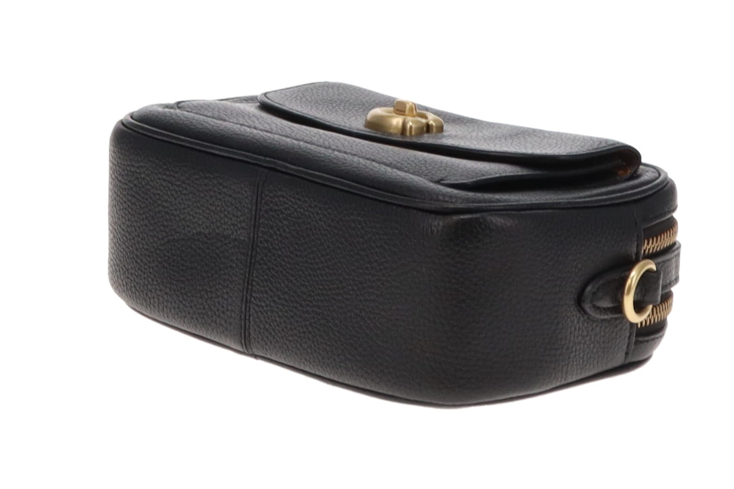 Coach Black Leather Willow Camera Bag