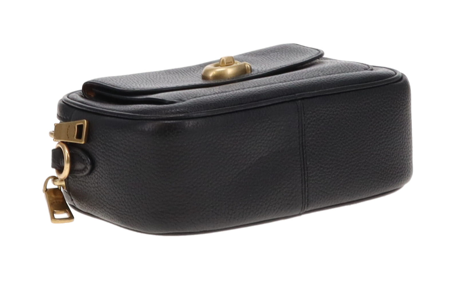 Coach Black Leather Willow Camera Bag