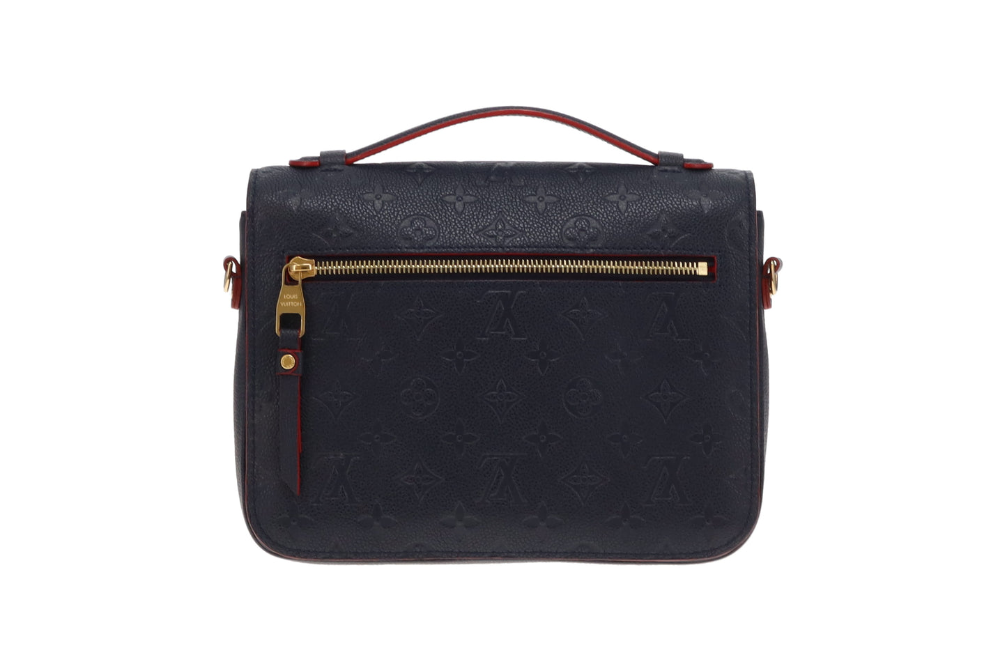 Louis Vuitton Marine and Rouge Empreinte Pochette Metis (NFID 2021 upwards)