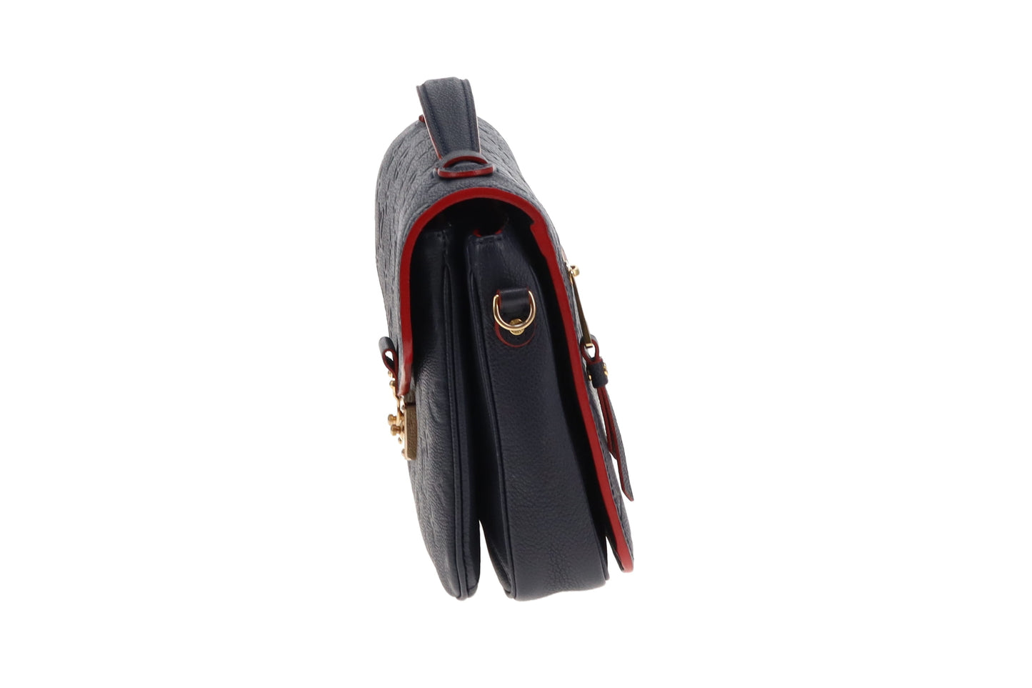 Louis Vuitton Marine and Rouge Empreinte Pochette Metis (NFID 2021 upwards)