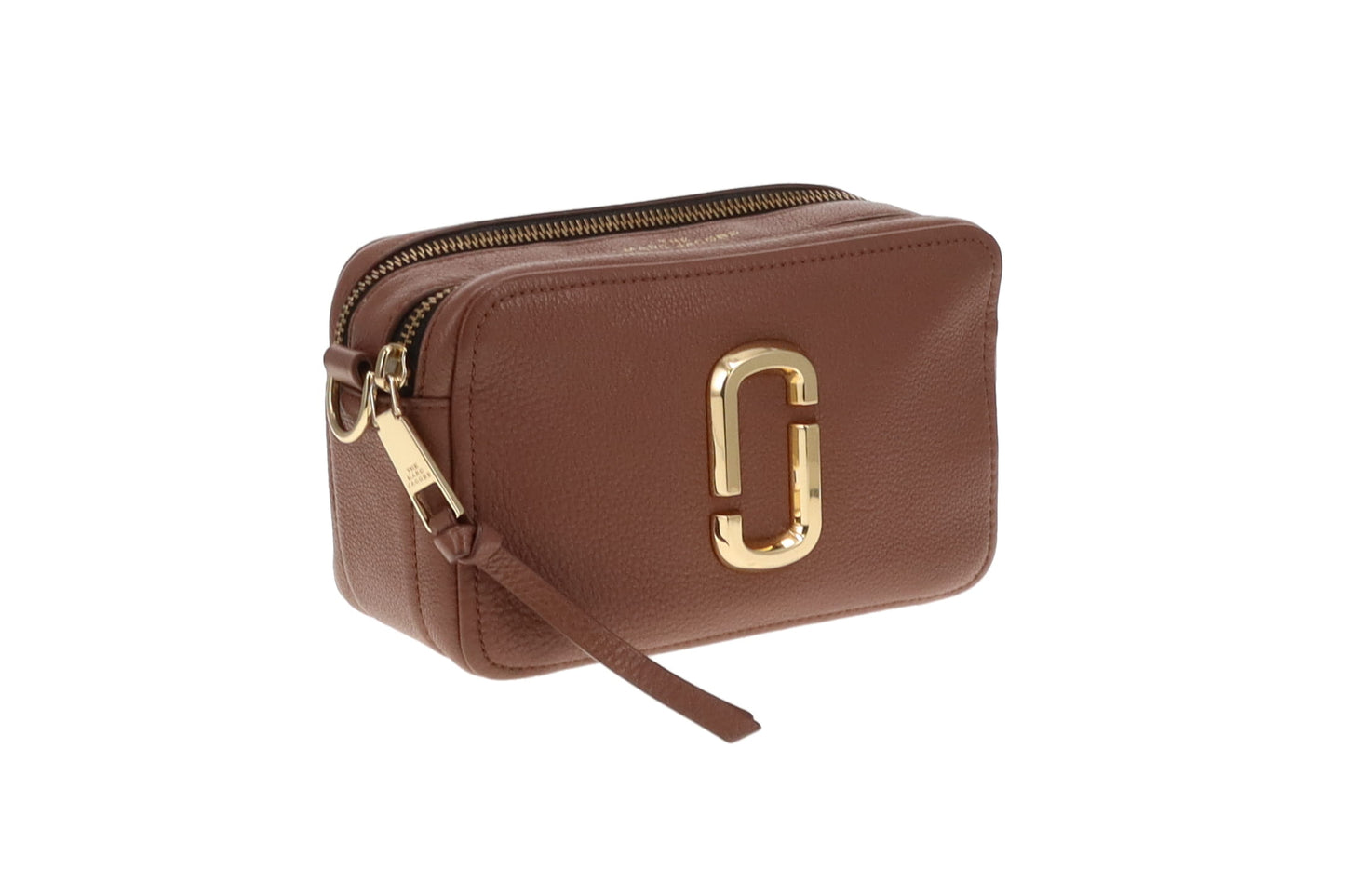 Marc Jacobs Brown Leather GHW Softshot 21