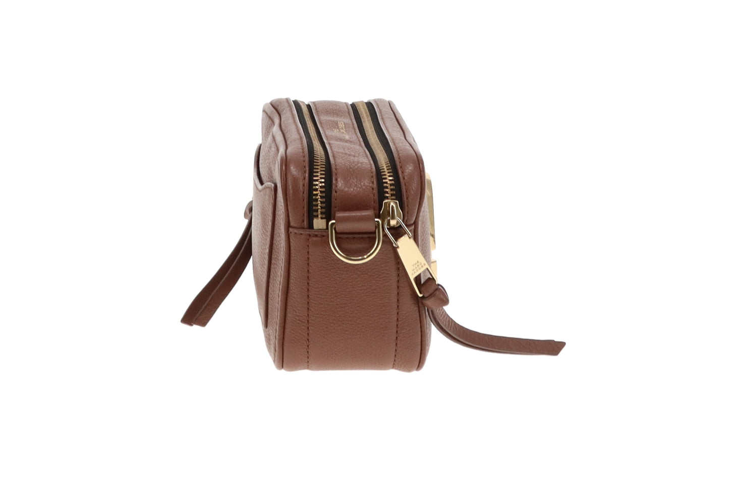 Marc Jacobs Brown Leather GHW Softshot 21