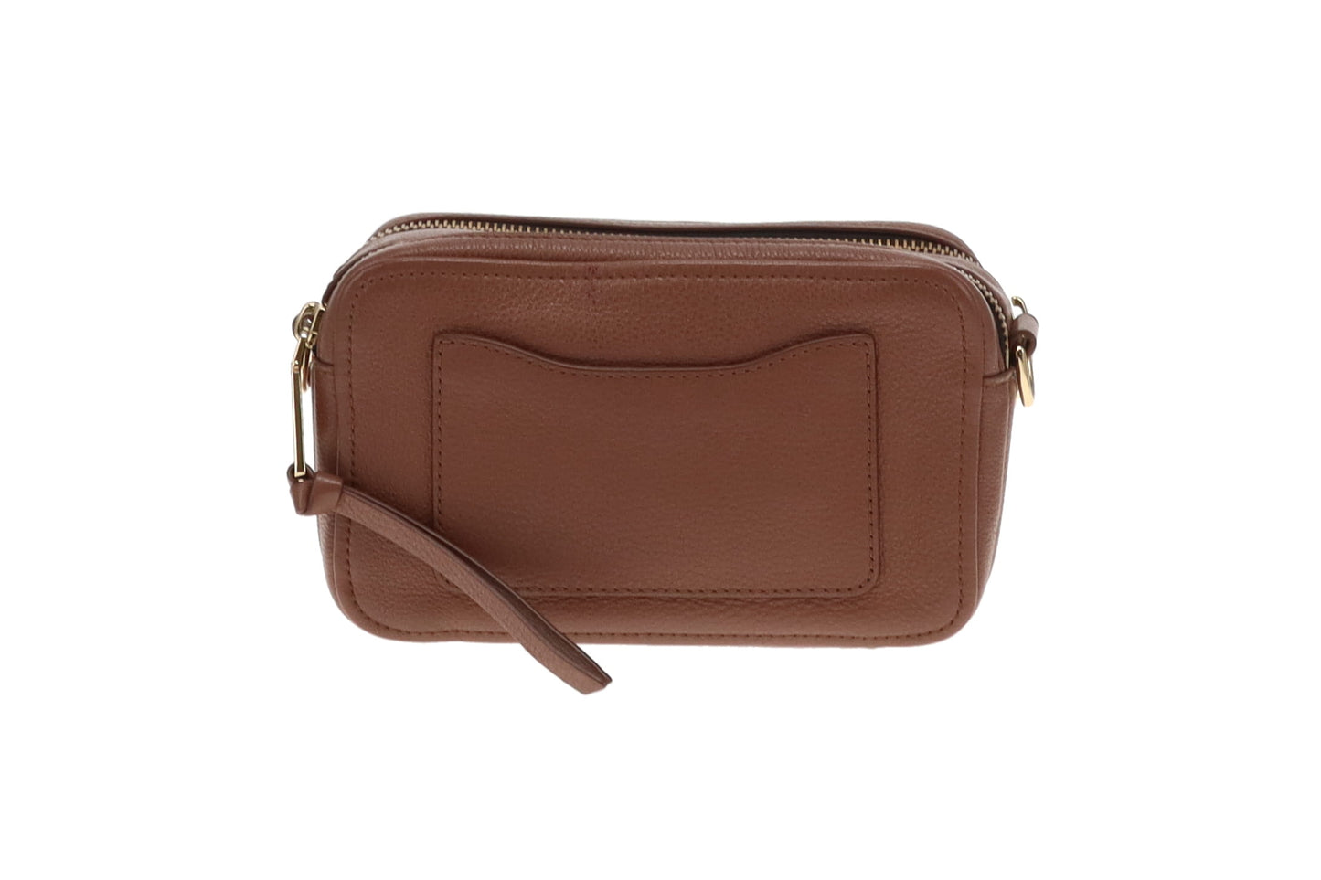 Marc Jacobs Brown Leather GHW Softshot 21