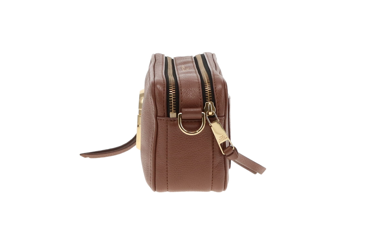 Marc Jacobs Brown Leather GHW Softshot 21