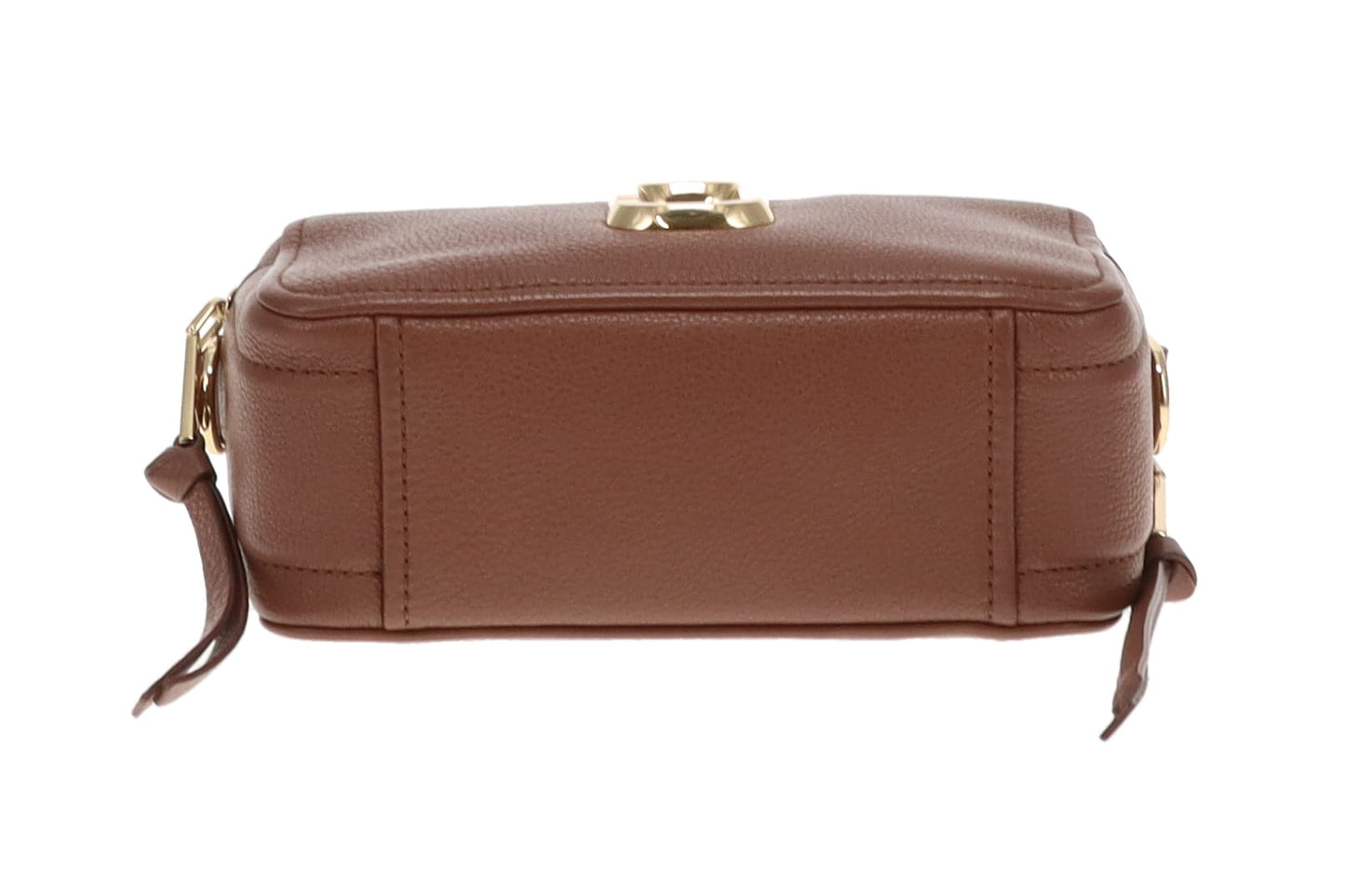 Marc Jacobs Brown Leather GHW Softshot 21