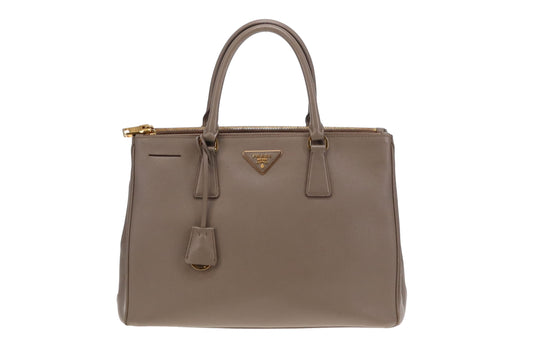 Prada Saffiano Lux Galleria Argilla Tote GH BN2274