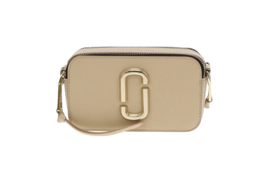 Marc Jacobs Beige Snapshot with Logo Strap