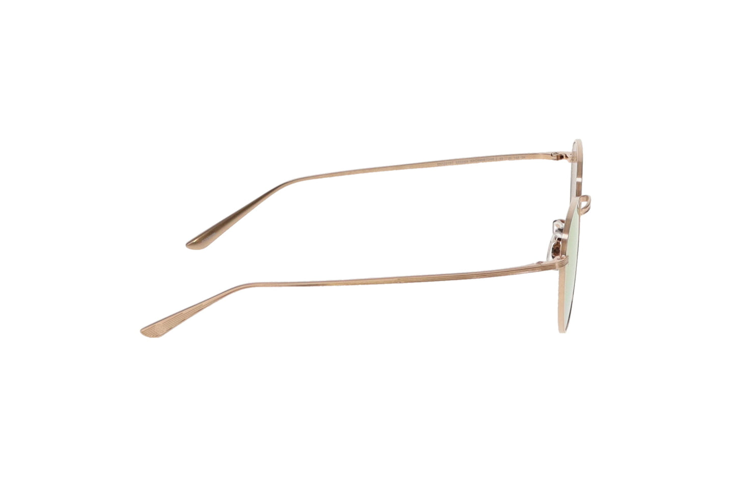 Oliver Peoples Brownstone Mirror Lens Round Sunglasses OV1231ST