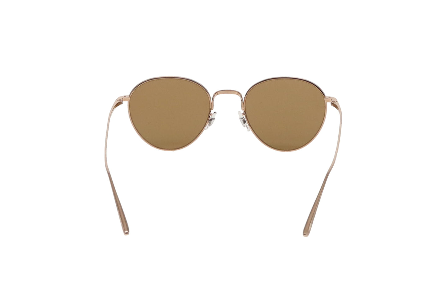 Oliver Peoples Brownstone Mirror Lens Round Sunglasses OV1231ST