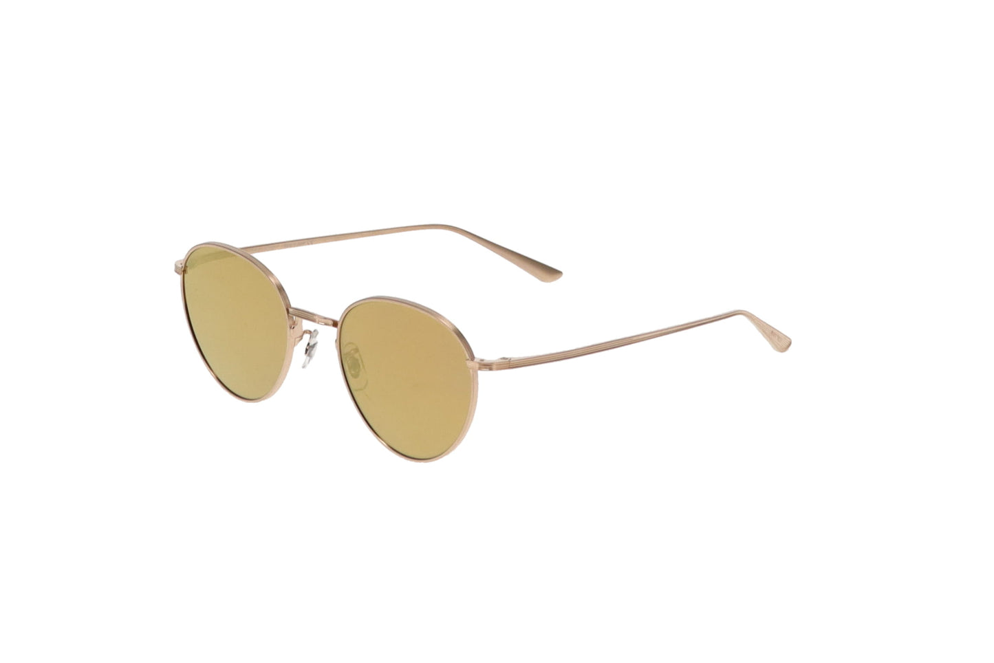 Oliver Peoples Brownstone Mirror Lens Round Sunglasses OV1231ST