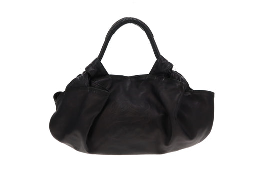 Loewe Black Super Soft Leather Nappa Aire Tote Bag