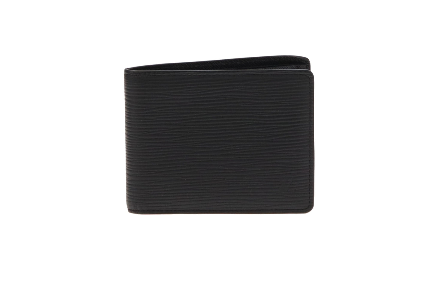 Louis Vuitton Black Epi Leather Slender Wallet