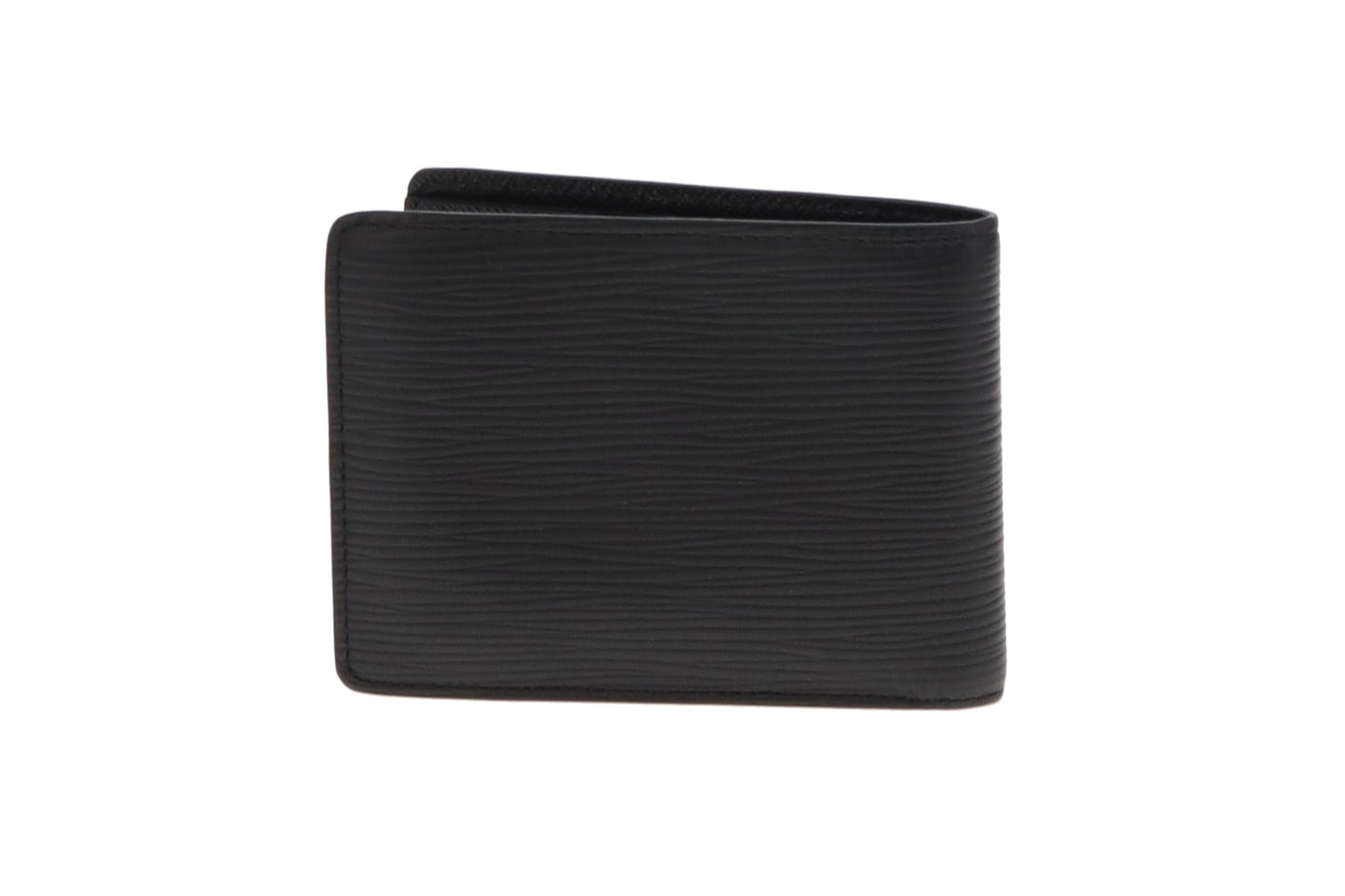 Louis Vuitton Black Epi Leather Slender Wallet