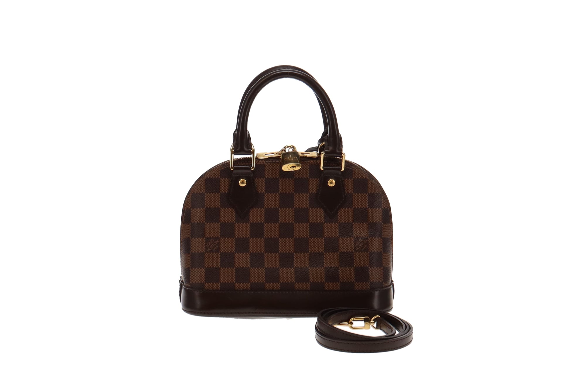 Louis Vuitton Speedy 30 Damier Ebene AA0196 (Hotstamped DM)