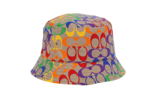 Coach Rainbow Signature Bucket Hat