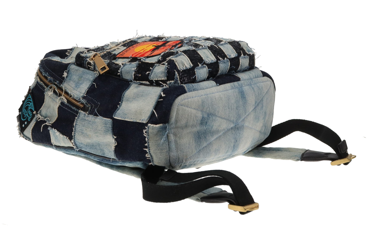 Marc Jacobs Denim Patch Paradise Backpack