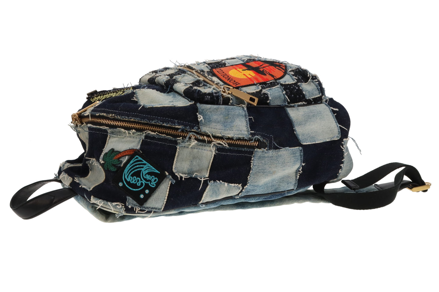 Marc Jacobs Denim Patch Paradise Backpack