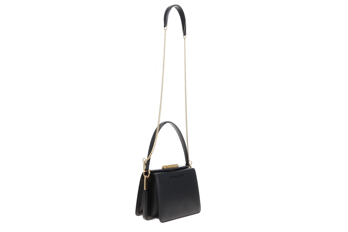 Prada Black Smooth Leather Sybille Bag