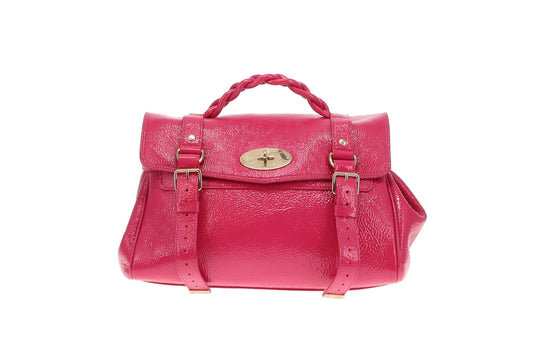 Mulberry Pink Spongy Patent Alexa