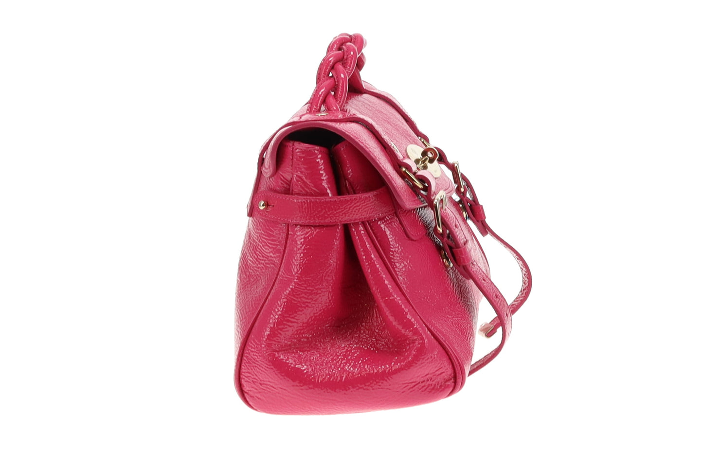 Mulberry Pink Spongy Patent Alexa