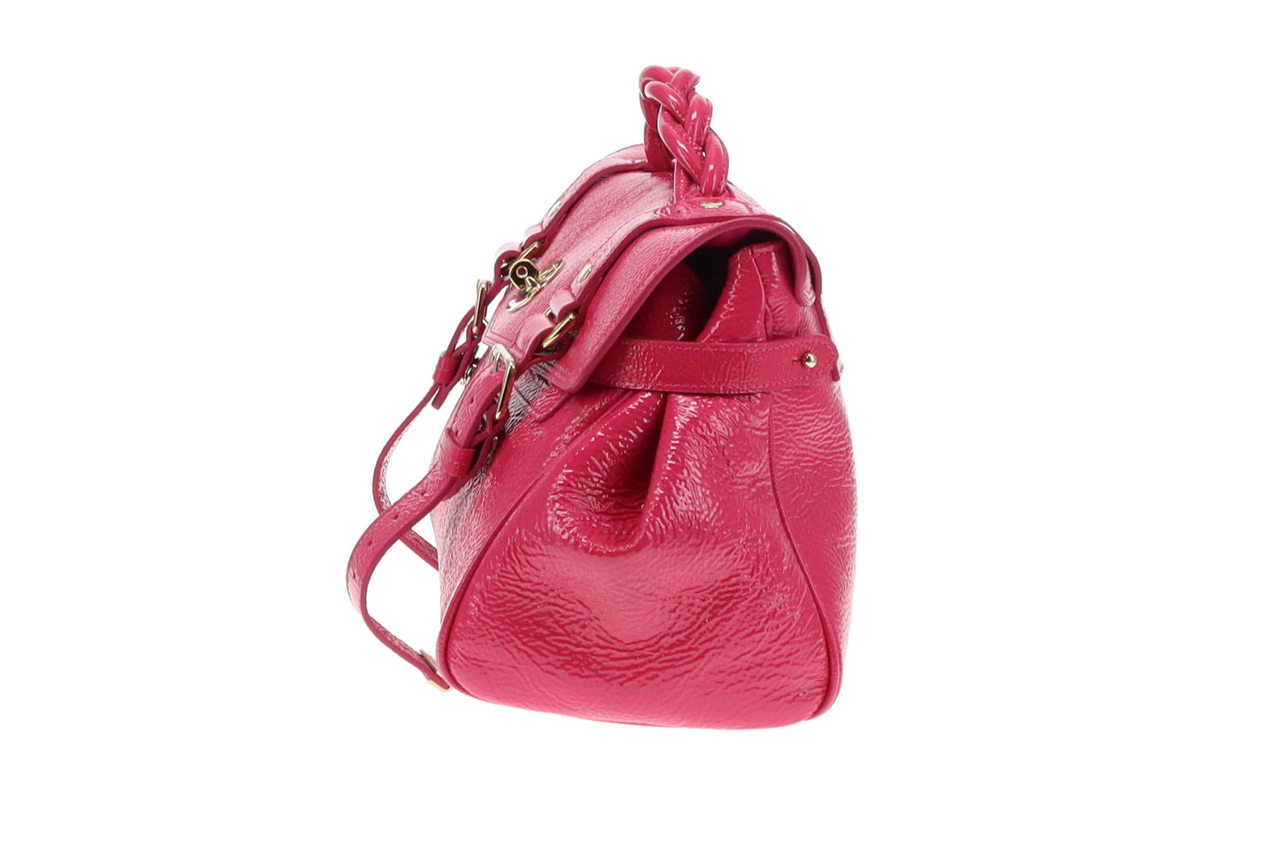 Mulberry Pink Spongy Patent Alexa