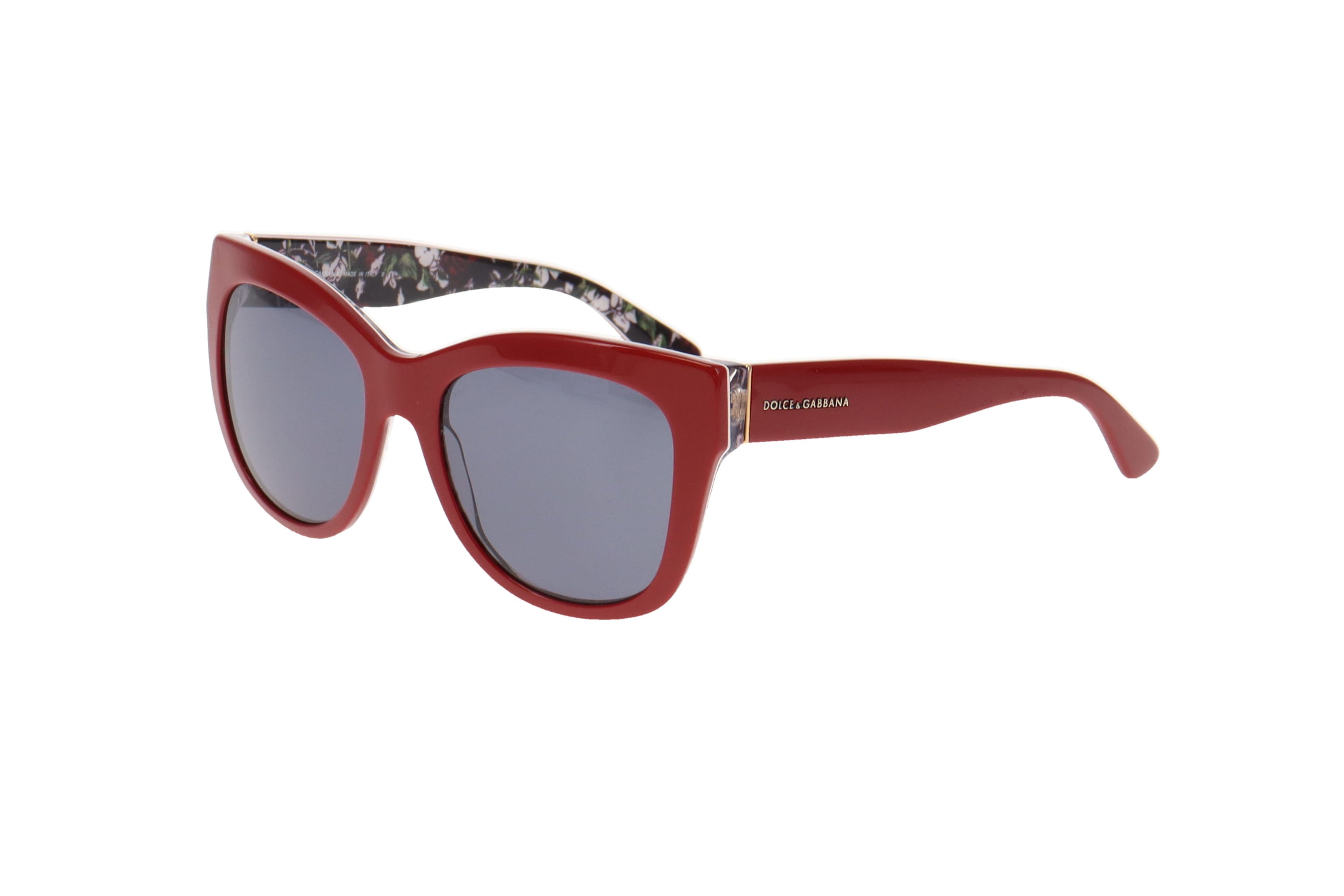 Dolce and gabbana clearance rose cat eye sunglasses