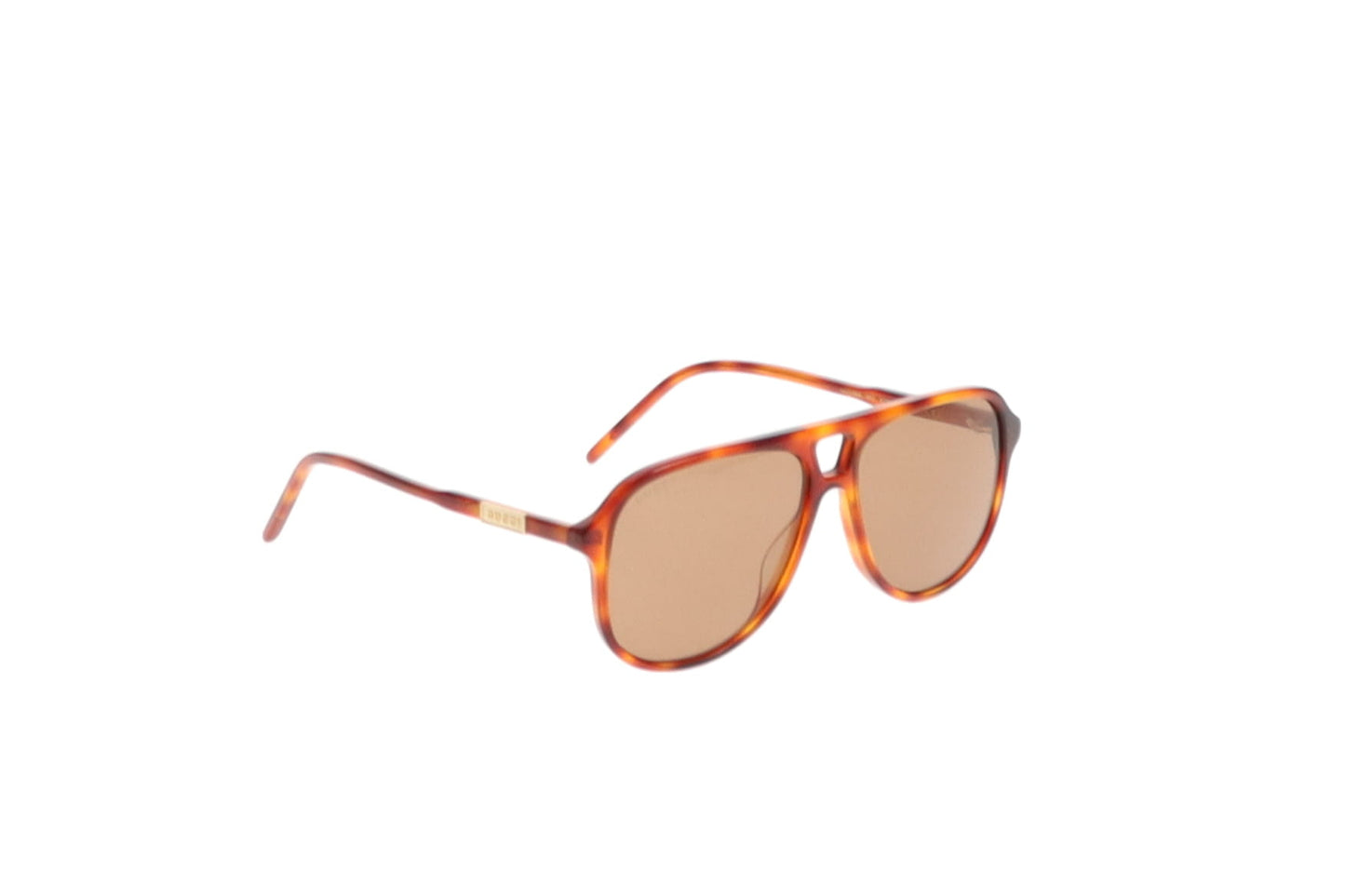 Gucci Tortoise Aviator Style GG1156S Sunglasses