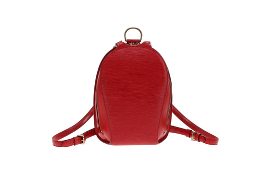 Louis Vuitton Vintage Epi Leather Rouge Sac A Dos