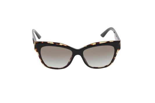 Prada Black and Tortoise SPR23X Cat Eye Sunglasses