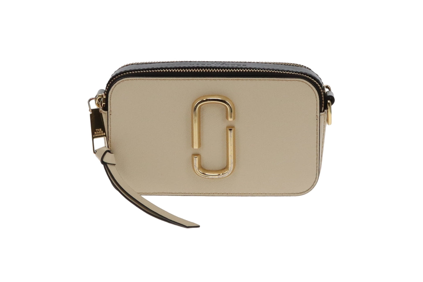 Marc Jacobs Cream Leather Snapshot Camera Bag