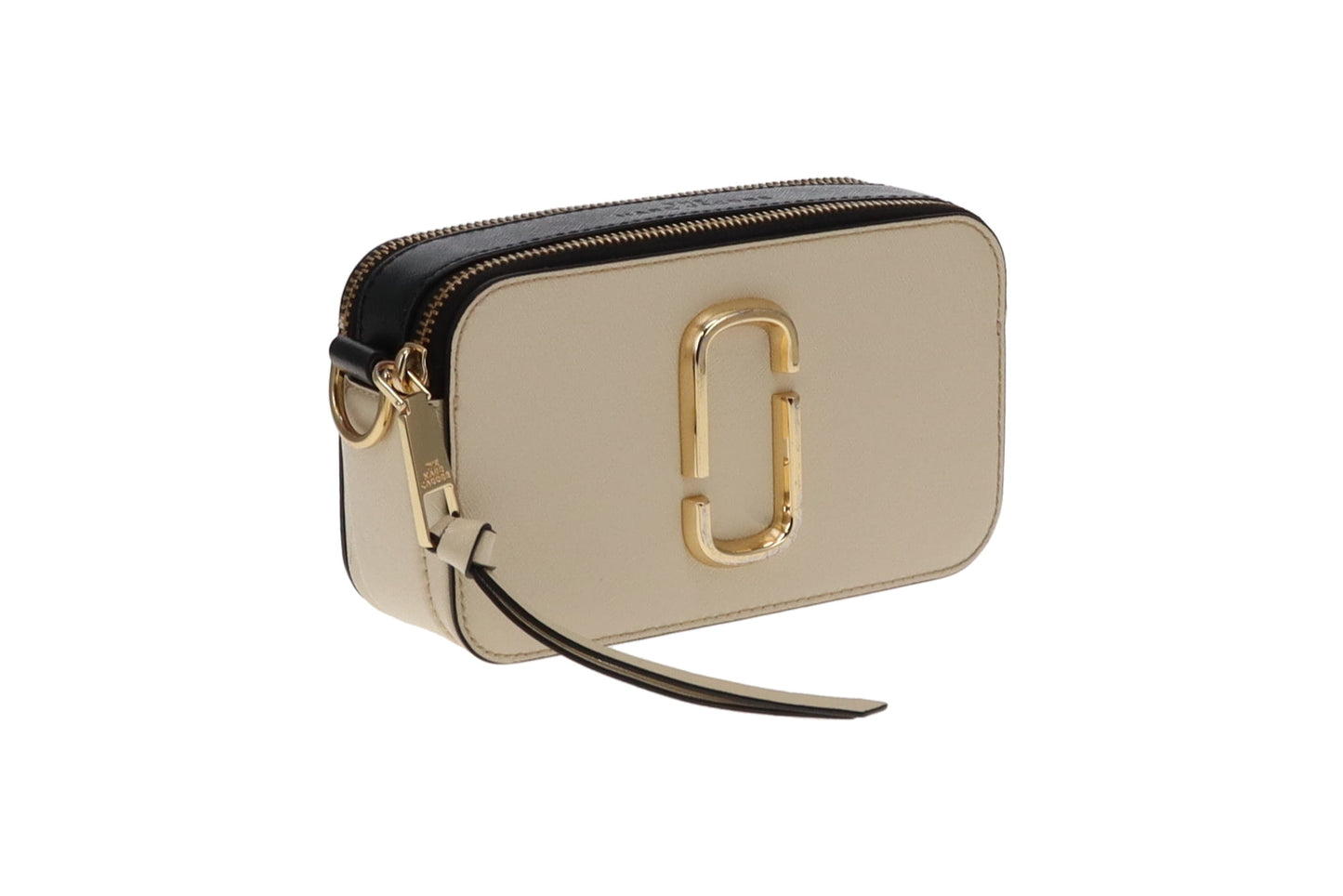 Marc Jacobs Cream Leather Snapshot Camera Bag