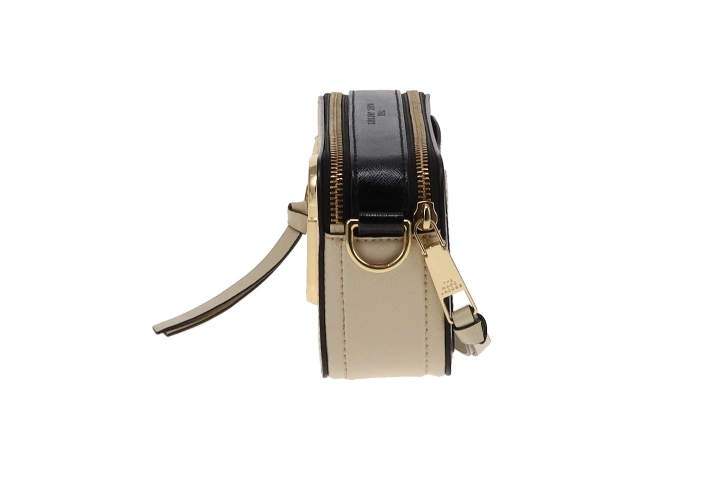 Marc Jacobs Cream Leather Snapshot Camera Bag